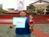 Maria Imaculata Asri Wulandari Juara I Lomba Pidato Bahasa Indonesia Tingkat SMA/SMK se-Kabupaten Sleman